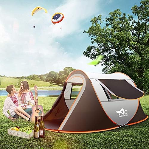 LUSTAR Outdoor Full-Automatic Instant Unfold Rain-Proof Tent Family Multi-Functional Portable Dampproof Camping Tent Suit - Image 7