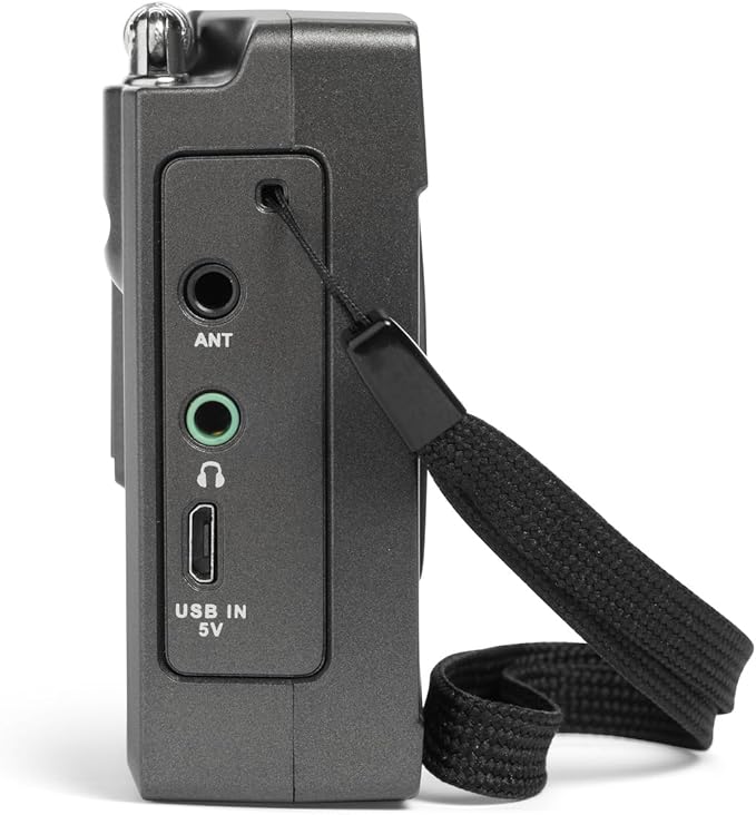 C. Crane CC Skywave SSB 2 Small AM, FM, Shortwave, and NOAA Weather Portable Travel Radio with AC Charging Adapter