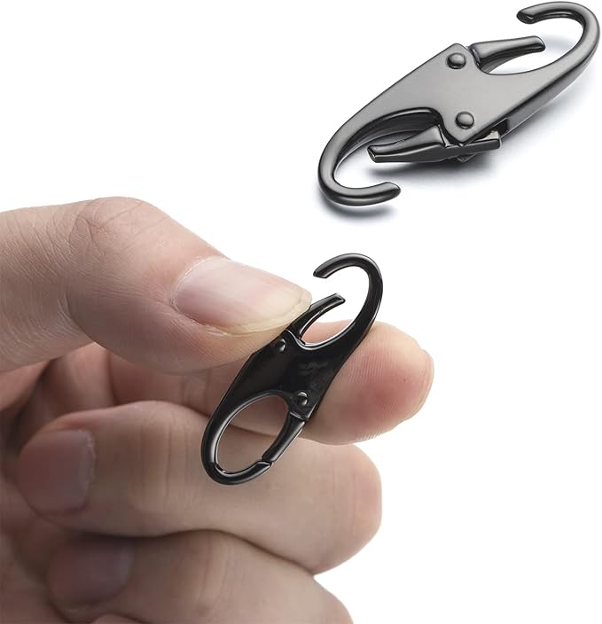 Zpsolution Zipper Clips Anti Theft - Securing Pulls Closed - Zipper Locks Anti Theft (4 Gold)