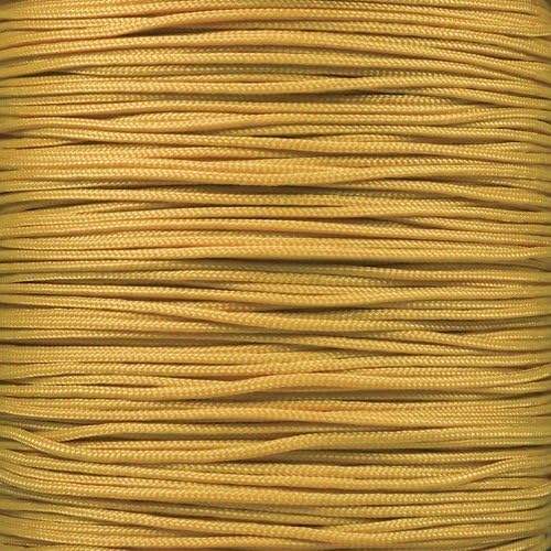 Paracord Planet 95lb Paracord – 1 Strand Type I Parachute Cord for Outdoors and DIY – Yellow (50 ft)
