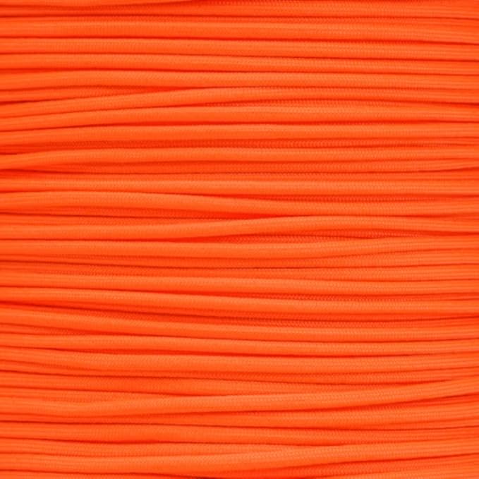 Paracord Planet Solid Color 550lb Paracord – 7 Strand Type III Nylon Cord for Indoor and Outdoor Tasks – Orange (10 ft)