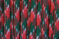 BORED? PARACORD! 550 lb Paracord – Ideal for Crafting, DIY Projects, Camping, Military & Active Outdoors – 300+ Colors – Tactical Parachute Cord Type III – Strong - Holly Jolly 50 Feet
