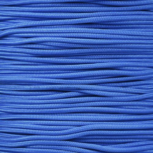 Paracord Planet 275lb Paracord – 3/32 Inch (2.38 mm) Nylon Crafting Cord with 5 Strand Inner Core – Colonial Blue (25 ft)