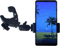 Phone Holder with Clamp for Golf Cart Universal Phone Mount Holder for Bicycle, Wheelchair, Stroller Mic Stand Phone Holder