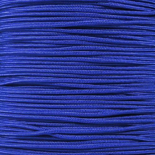Paracord Planet 275lb Paracord – 3/32 Inch (2.38 mm) Nylon Crafting Cord with 5 Strand Inner Core – Electric Blue (25 ft)