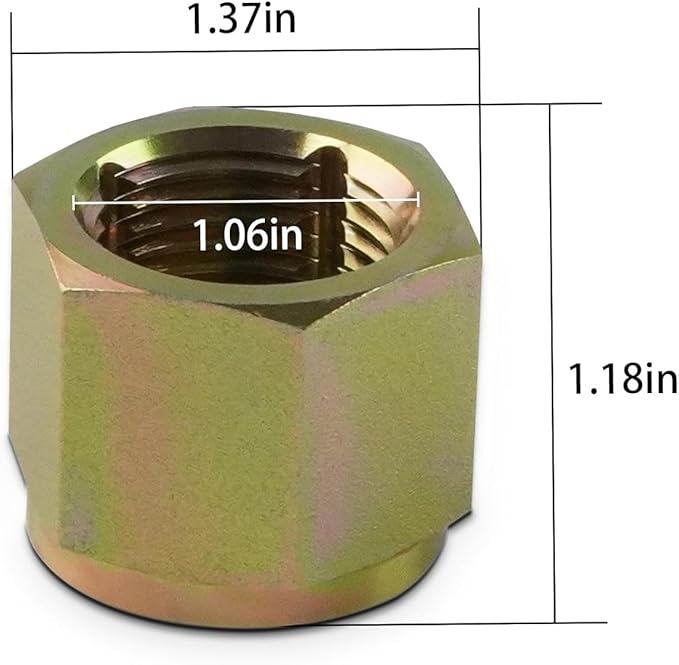 05265 Hose Thread Cleaner Outdoor Faucet Repair Tool, for 3/8 Inch Socket Drive Household Garden Spigot Thread Clean Adapter