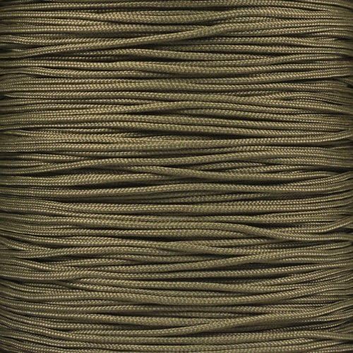 Paracord Planet 95lb Paracord – 1 Strand Type I Parachute Cord for Outdoors and DIY – Coyote Brown (25 ft)