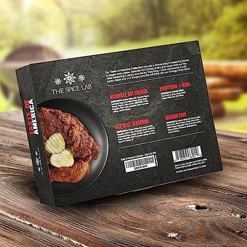 The Spice Lab Taste of America Gourmet Spice Set, BBQ and Grilling Kit - Image 3