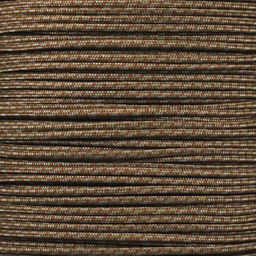 Paracord Planet 275lb Paracord – 3/32 Inch (2.38 mm) Nylon Crafting Cord with 5 Strand Inner Core – Copperhead (1000 ft)