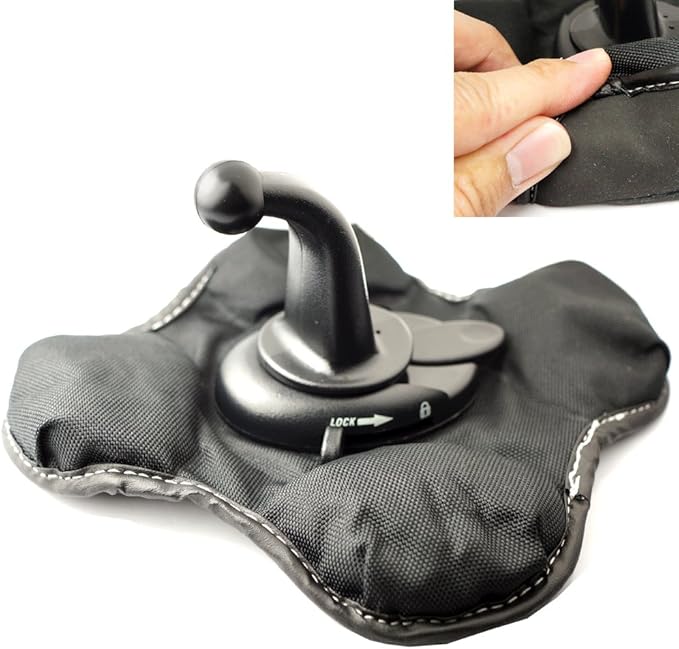 ChargerCity "Claw-X Nonslip Smartphone Beanbag Friction Mount for All Smartphones up to 4" Wide Like Galaxy S26 S25 Flip iPhone 16 17 Air Pro MAX Pixel 10 Ultra (Fits Pop Out Case)