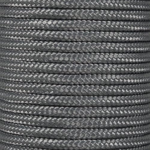 Paracord Planet 325 Paracord – 3 mm Type II Nylon Parachute Cord with 3 Inner Strands (Charcoal Gray, 25 ft)