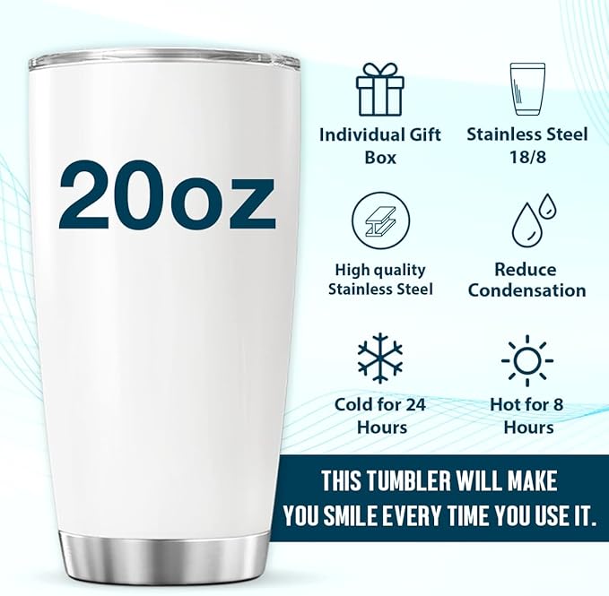 CUBICER Best Brother Ever Lion Design Stainless Steel Tumbler 20 Oz Inspirational Gift For Men Birthday Christmas Bottle Hot Heat Outdoor Iced Insulated Cool Coffee Tea Drink Mug Travel