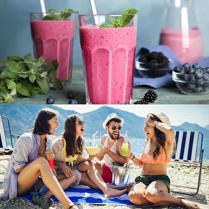 uxcell 7oz Acrylic Drinking Glasses, 4Pcs Plastic Reusable Tumblers Drinkware Unbreakable Water Glasses Cup Stackable & Dishwasher Safe for Home Outdoors Restaurant, Pink