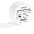 Secopad White Window Screen Repair Tape, 2 in X 30 FT (360IN) Kit for Windows or Doors, Strong Adhesive Patch Fiberglass Mesh Repair