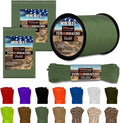 HERCULES Type III Paracord 550 Paracord Rope Parachute Cord, 100' Olive Green for Survival Rope, Survival Cord