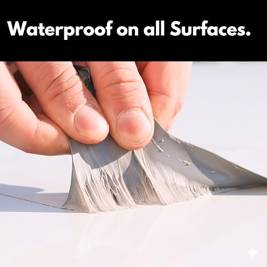 HSS RV Sealant Tape with MicroSealant - Waterproof Commercial Roofing Tape for Roof and RV Repair - UV- & Weatherproof - White - 4 inch x 25 ft.