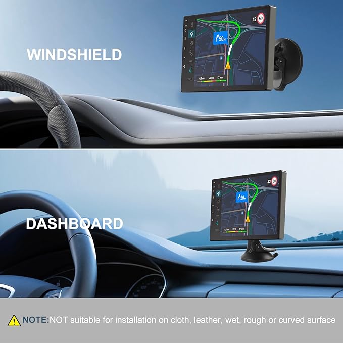 GPS Mount for Garmin 2 PCS GPS Holder for Car Windshield Suction Cup Mount