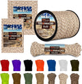 HERCULES Type III Paracord 550 Paracord Rope Parachute Cord, 100' Camo for Survival Rope, Survival Cord
