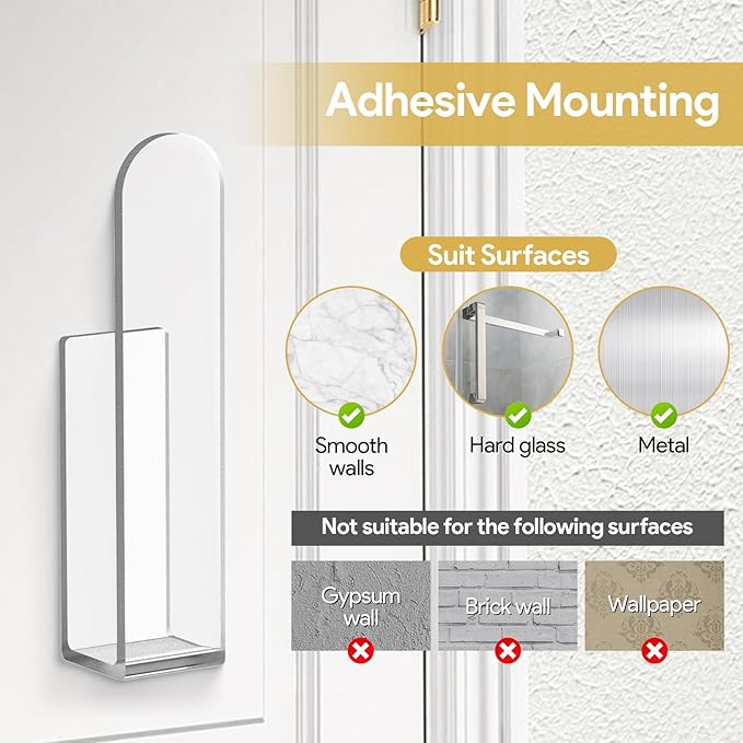 2 Pack Hat Rack for Baseball Cap,Adhesive Hat Hooks for Wall,Acrylic Hat Organizer,Sticky Clear Hat Hooks Display and Storage for Wall/Door/Closet
