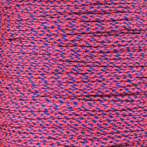 Paracord Planet 95lb Paracord – 1 Strand Type I Parachute Cord for Outdoors and DIY – Hubba Bubba (10 ft)