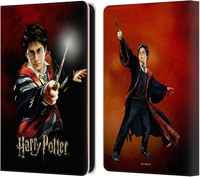 Head Case Designs Officially Licensed Harry Potter Harry Portrait Prisoner of Azkaban II Leather Wallet Case Compatible with Amazon Kindle 11th Gen 6in 2022