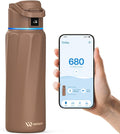 BOOST Smart Water Bottle with Reminder & Tracker, Double Wall Vacuum Insulated Bottles Stainless Steel, 32oz BPA-Free Wide Mouth for School, Gym, Office, Ideal for Mother's Day