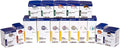 First Aid Only 700002 SmartCompliance 50-Person First Aid Kit Refill Supplies for Business, Worksite, and Home, 237 Pieces, Blue