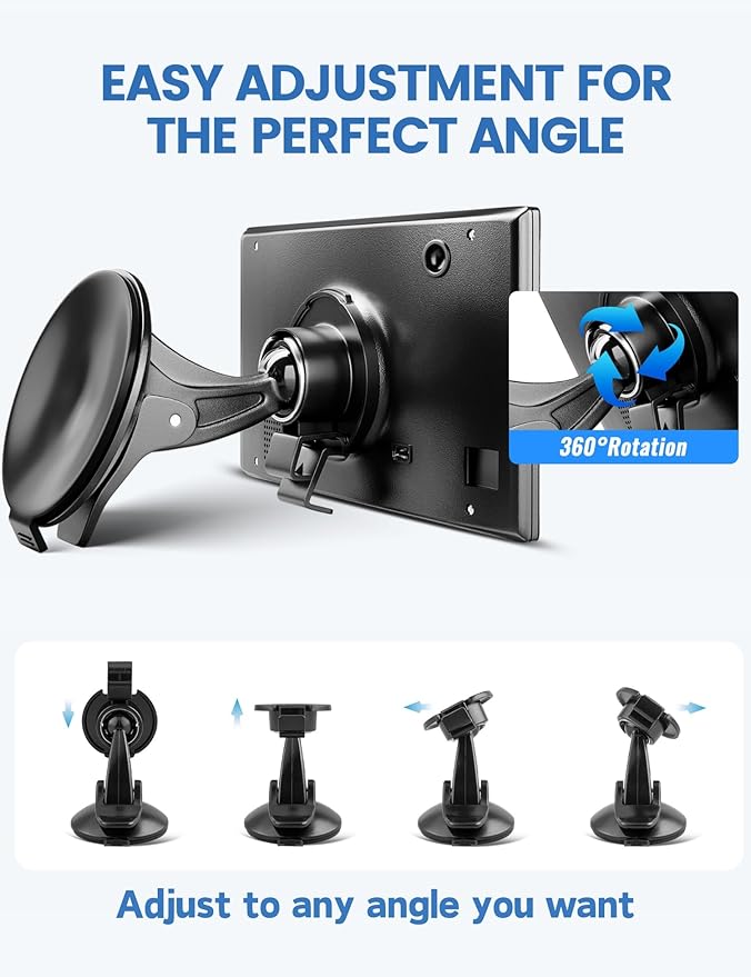 EWAY 4-Pack GPS Bracket Cradle Mount for Garmin Nuvi 42LM 44 52LM 54 55LMT 56 58 2407 2408 2447 2448 2467 2497 2507 2508 2547 2548 2557 2567 2577, Replacement Accessories for Garmin Navigator