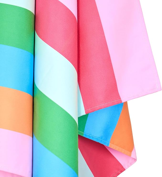 Dock & Bay Beach Towel - Quick Dry, Sand Free - Compact, Lightweight - 100% Recycled - Includes Bag - Tutti Frutti - Extra Large (200x90cm, 78x35)