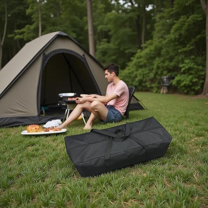 Heavy Duty Sport Duffel Bag - XL Multi-Scene Storage Organizer for Canopy Tents, Grill Tools, Hammock,Blankets,Roof Top Tents & Camping Cots with MOLLE System (43''(L) x7.87''(W) x7.87''(H))