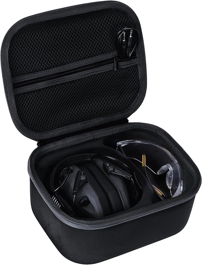 Storage Case Compatible with Walker's Razor Slim Shooting Hearing Protection Electronic Earmuffs