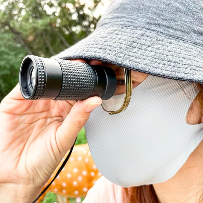 Close-up Monocular Designed for Low Vision Users who are Visually Impaired. Mini-Sized Magnifying Monoculars for Short Distance Viewing (6x16mm-Clean Barrel)