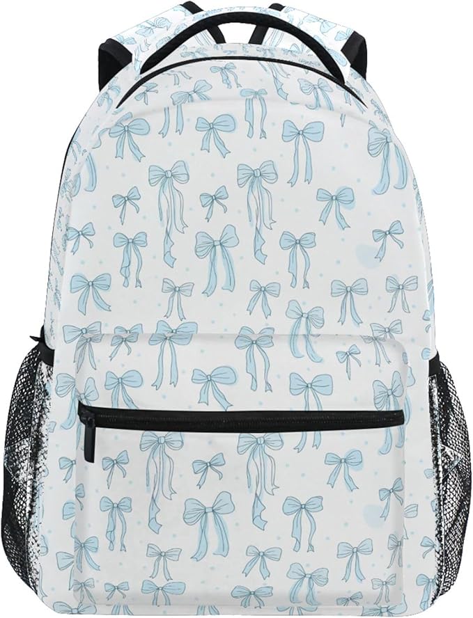 Wamika Coastal Anchor Kids Backpack Nautical Theme Starfish Shell School Backpacks Boys Girls Preschool Book Bag