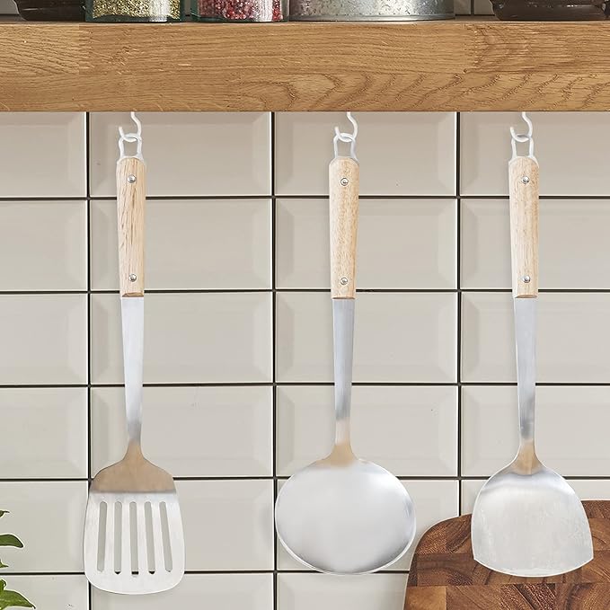 Cup Screw Hooks,3/4 inch Vinyl Coated Ceiling160 Pack Screw in Hooks Plant Hanger Wind Chimes Kitchen Cup Hooks Great for Hanging Indoor & Outdoor Use(White)