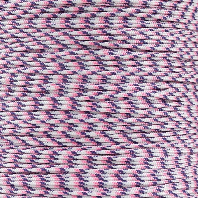 Paracord Planet 325 Paracord – 3 mm Type II Nylon Parachute Cord with 3 Inner Strands (Aloha, 250ft)