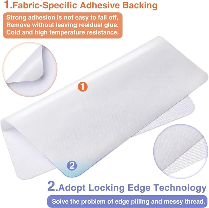 Gheeidau Canvas Repair Patch 9×11 Inch 3Pcs Waterproof Self-Adhesive Fabric Repair Patch for Tents,Boat Cover,Pop Up Canopy,Patio,Bags,Car Seats,Sofas,Furniture Cover(Beige Grey)