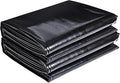 ToLanbbt Pond Liner 20 x 20 Ft HDPE Pond Liners, 20 Mil UV Resistant Preformed Pond Liner Easy Cutting, Pond Liner for Natural Looking Ponds, Waterfall, Koi Pondsand Water Garden (Black)