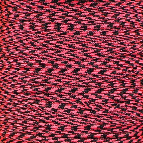 Paracord Planet 95lb Paracord – 1 Strand Type I Parachute Cord for Outdoors and DIY – Rosa Noche (50 ft)