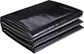 ToLanbbt Pond Liner 16 FT x 16 FT HDPE Pond Liners, 20 Mil UV Resistant Preformed Pond Liner Easy Cutting, Pond Liner for Natural Looking Ponds, Waterfall, Koi Pondsand Water Garden (Black)