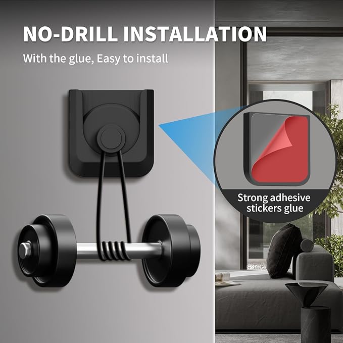 Blink Camera No Drill Wall Mount Bracket for Blink Outdoor 4/ Outdoor 2K+ / Blink Mini 2/Blink Indoor Camera,No Screw Adhesive Blink Camera Mount for Blink Indoor 3Pack (Camera Not Included) Black