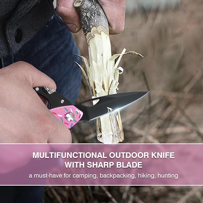 FUNBRO Multitool knife, Gifts for Women Wife (Donut)