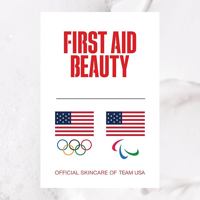First Aid Beauty Dry Skin Rescue Kit - Hydrating Skincare Routine Set with Face Cleanser, Hydrating Facial Pads & Ultra Repair Cream Face Moisturizer