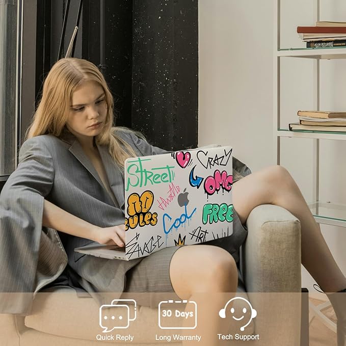 Case for New MacBook Pro 16 inch M4 M3 M2 M1 Pro/Max 2025-2021 Release (Model A2485 A2780 A2991 A3186 A3403),Snap Case Protective Laptop Cover & Keyboard Cover,Cool Art