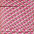 Paracord Planet | Type II Commercial Grade 425 Paracord – 425 LB Tensile Strength W/ 3mm Diameter (Pretty in Pink, 25 FT)