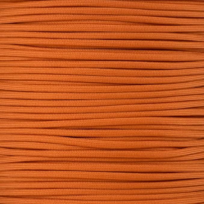 Paracord Planet Solid Color 550lb Paracord – 7 Strand Type III Nylon Cord for Indoor and Outdoor Tasks – Burnt Orange (10 ft)