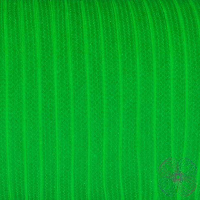 Craft County Glow in The Dark Zesty 21 Strand Luminous 550 Paracord – for DIY Bracelets, Lanyards, and Jewelry (Green, 100 Feet)