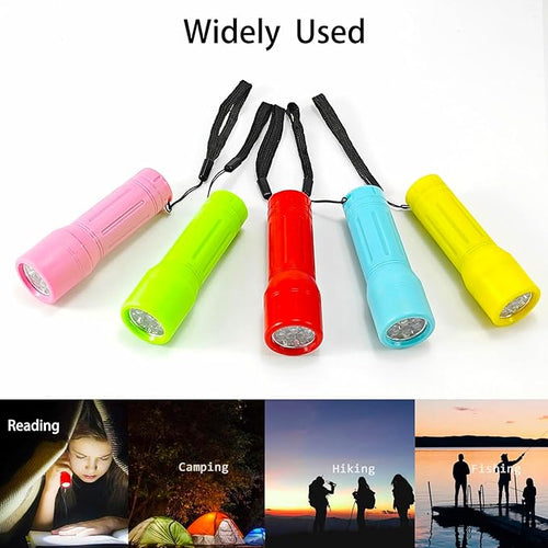 100 Pack Mini Flashlights Bulk, Small Multicolor Flashlights Bulk with Lanyard, 300 AAA Batteries Included for Hurricane Supplies Camping Essentials Emergency Christmas Party Favors Halloween Gifts