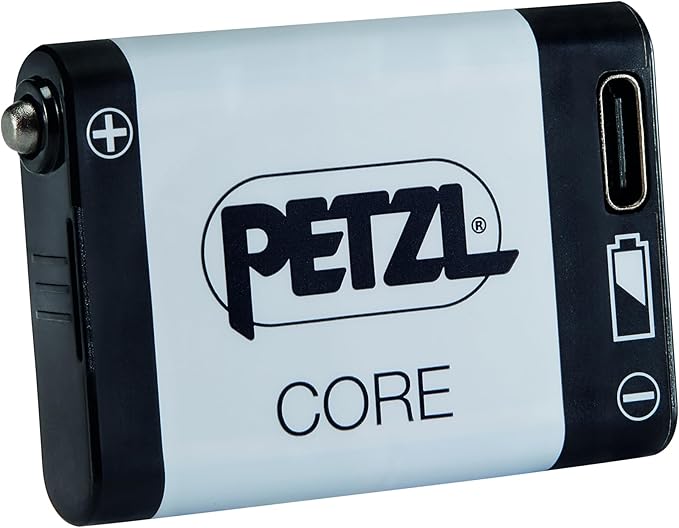 PETZL CORE 2 - Rechargeable Lithium Ion Battery Pack CORE Compatible Headlamps - White