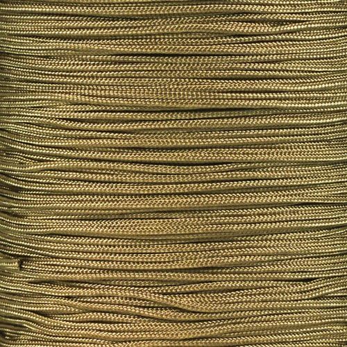 Paracord Planet 95lb Paracord – 1 Strand Type I Parachute Cord for Outdoors and DIY – Khaki (25 ft)
