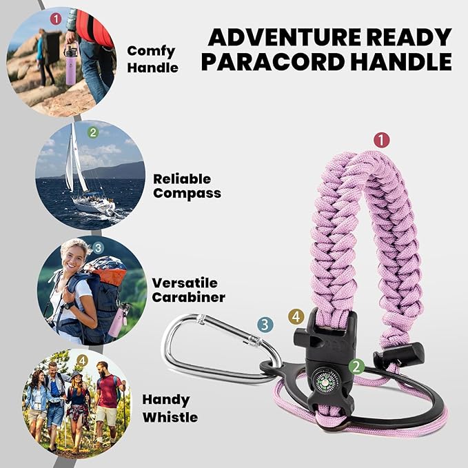 RAYMYLO Insulated Water Bottle 20 oz, Triple Wall Vacuum Stainless Steel (Cold for 24Hrs, Hot for 12Hrs), Leak Proof & Non-BPA, Kids Water Bottle Jug for School with Straw Spout Lids